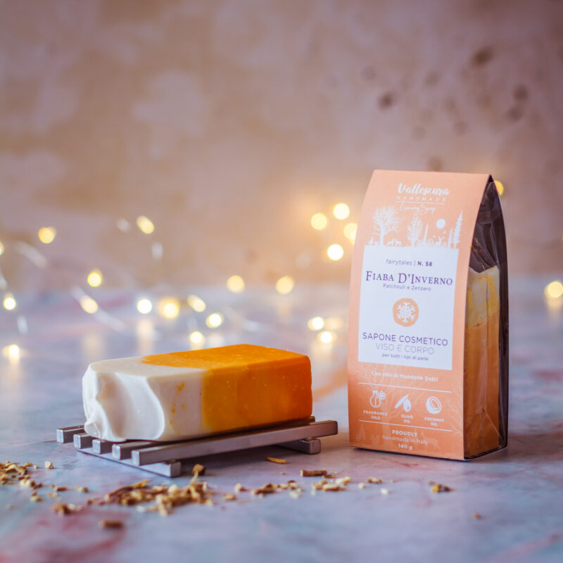 Sapone naturale FIABA D'INVERNO 150g | N. 58 FAIRYTALES