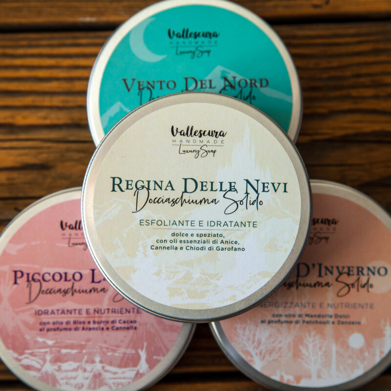 Sapone naturale REGINA DELLE NEVI 100g | N. 53 FAIRYTALES in Tin Alluminio - immagine 3